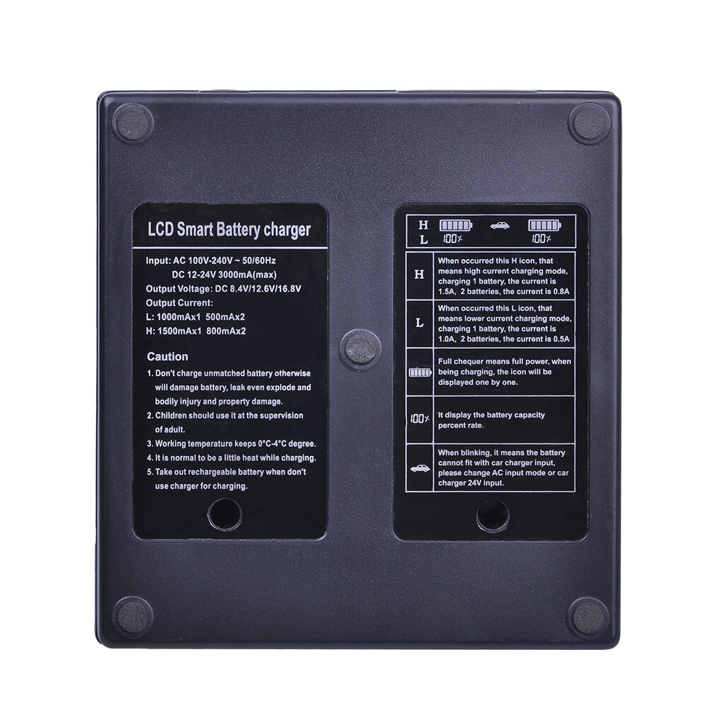 Cargador Dual para Nikon, EN-EL18, EN-EL18a, EN-EL18b, EN-EL18c, LCD, para Nikon D6, D5, D4S, D4, batería MH-26, EN-EL18, EN-EL18b