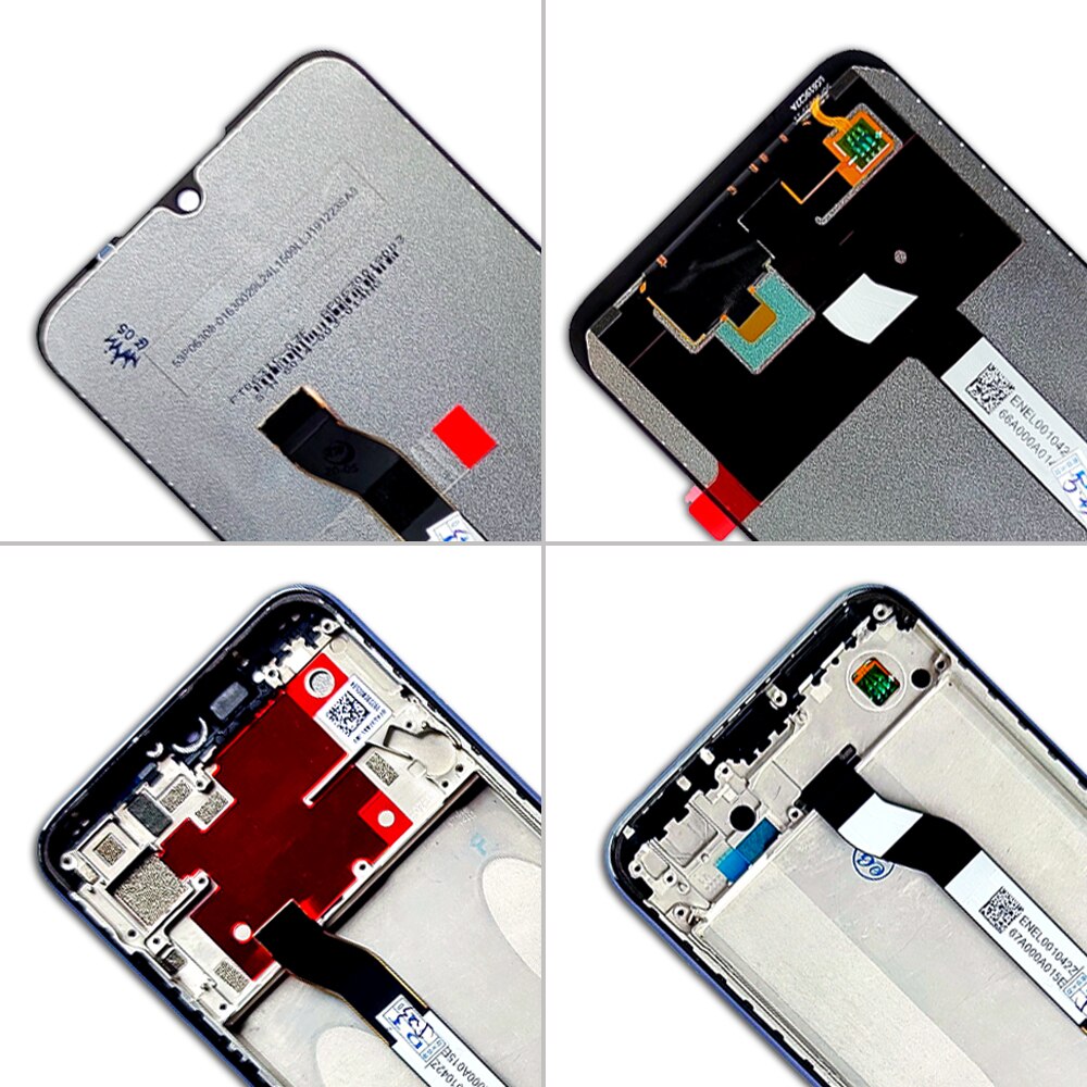 Originele Lcd Scherm Voor Xiaomi Redmi Note 8T 6.3 Inch Digitizer Vergadering Touch Frame Voor Redmi Note 8T global M1908C3XG Display