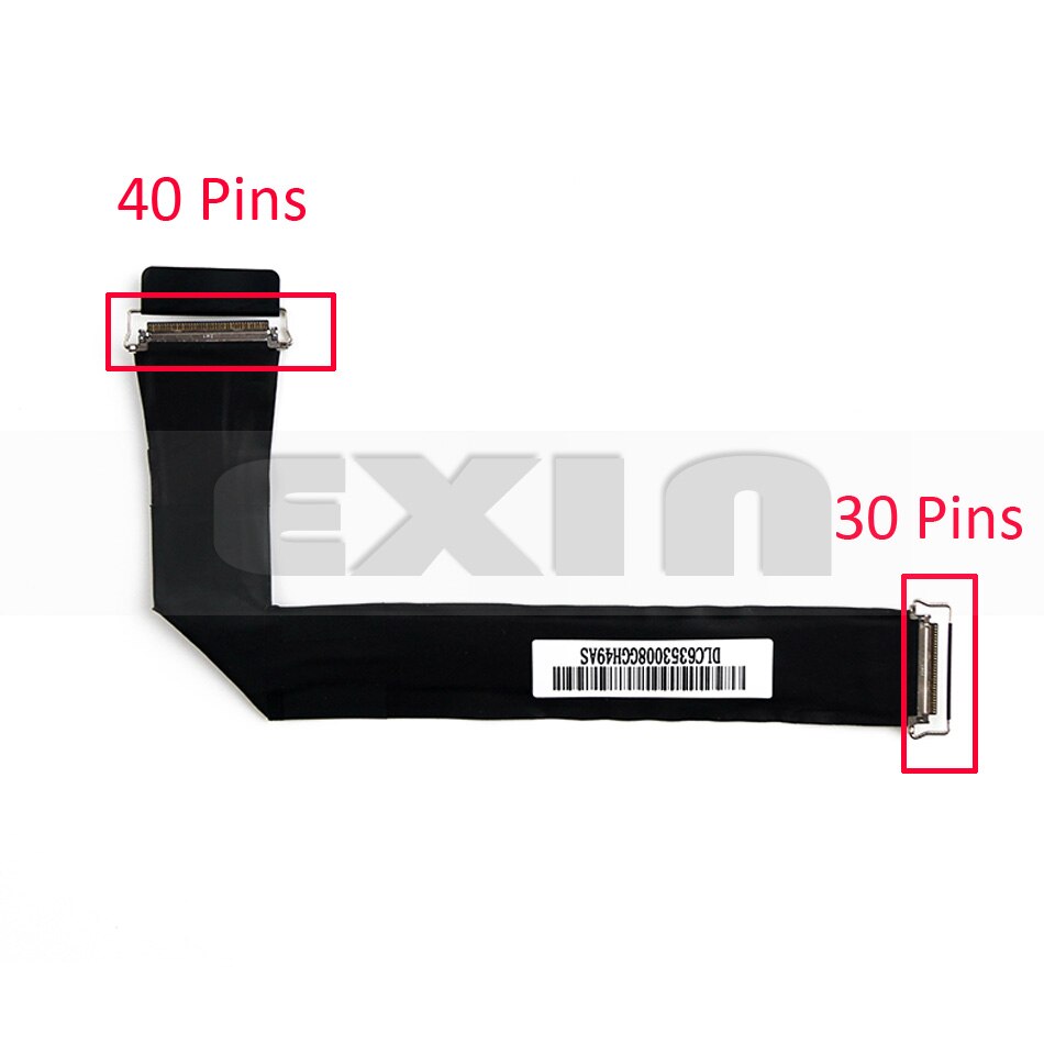 NEUE 30/40/60 Pins für iMac 21.5 "A1418 LCD Kabel LVDs LED Display Screen Kabel 2K/4K auflösungen