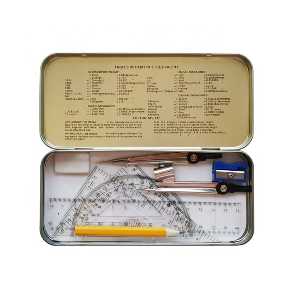 School Stationery Math Geometric Tools Mathematica... – Vicedeal