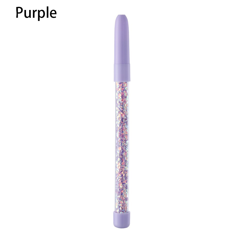 Pluma perforadora de punta de , lápiz labial, plumas de forma, bordado de diamantes, herramienta de pintura, manualidades, bricolaje, decoración de uñas, accesorios,: purple 1