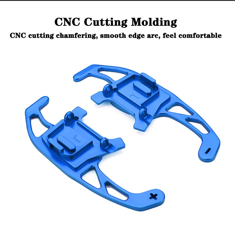 Aluminum Car Steering Wheel DSG Gear Shift Paddle Shifter Extension For VW Golf Jetta GLI Polo GTI MK7 Accessories