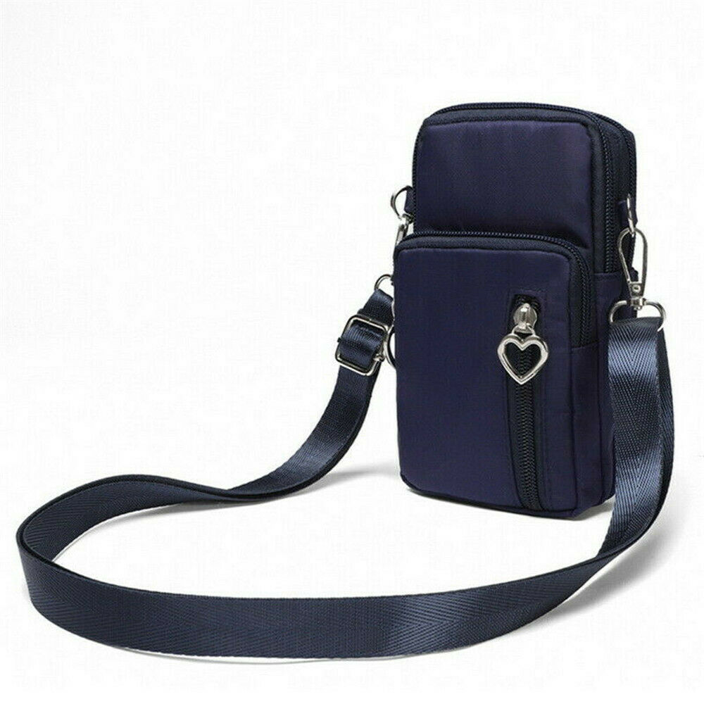 dame nylon Skulderveske Crossbody Tote Lommebok - Glidelås, Innvendig Lomme