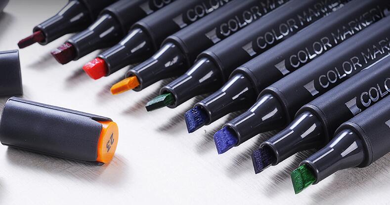 STA 10 couleurs métallique marqueur stylo bricolag – Grandado