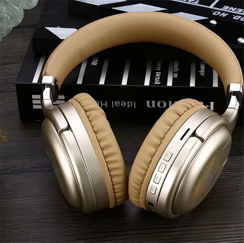 TM-061 Wireless Bluetooth 5.0 Gaming Earphone Folded Hifi Stereo Headphone Over-ear Headset For Gamer Mobile Phone Smartphone