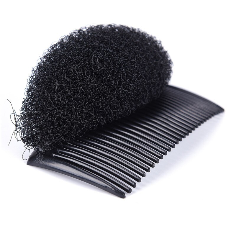 1pc Hair Styler Volume Bouffant Beehive Shaper Roller Bumpits Bump Foam On Clear Comb Year Accessories