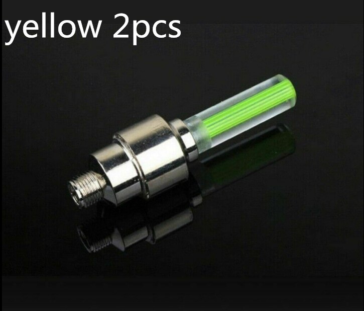 Bouchons De Valve LED Flash 7 Modes - Lumière De Roue Vélo, Moto Et Voiture Pour Plus De Sécurité Et Style