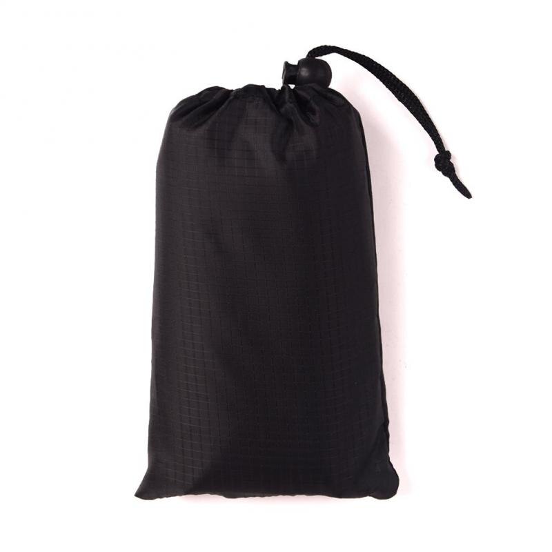 Camping Mat Beach Blanket Outdoor Portable Picnic Mat Camping Ground Mat Mattress Outdoor Camping Picnic Mat blanket #ED: Black / 1x1.4M