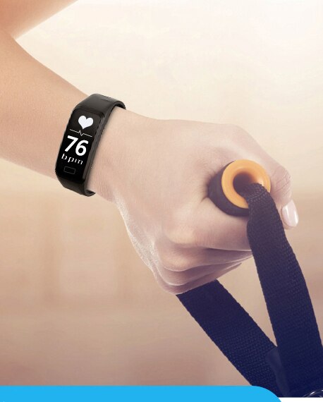Blutdruckmessgerät uhr EIN Smart Armband Mit Call Erinnerung, Wenn Sie Erhöhen Ihre Hand Die Bildschirm Ist Licht Wasserdicht Vibration: 4