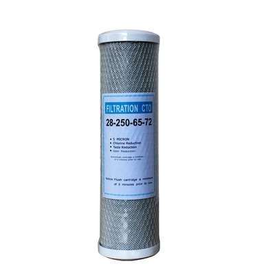 Water filter actieve kool cartridge filter 10 inch cartridge Vervangbare filter CTO blok koolfilter waterzuiveraar