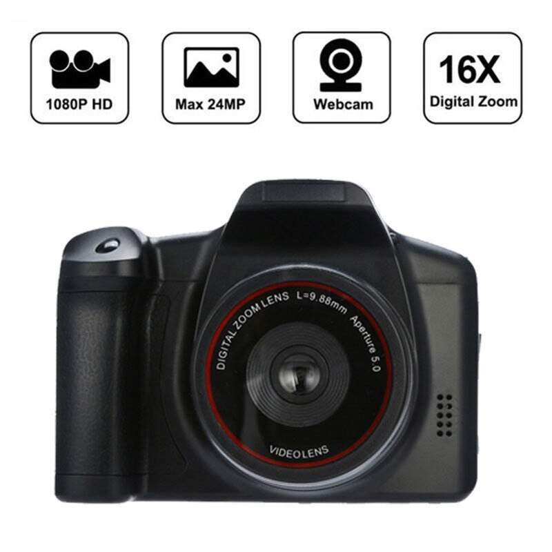 -HD 1080P 16X Optical Zoom Anti-Shake Video Camcorder Handheld Digital Camera De Video Camcorders