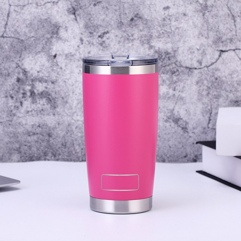 20 unzen Reise Becher Yetys Eis Tasse Becher 304 Edelstahl Doppel Zauberstab Vakuum Isolierte Kaffee Becher Wasser Flasche Termos termica: A18 20oz