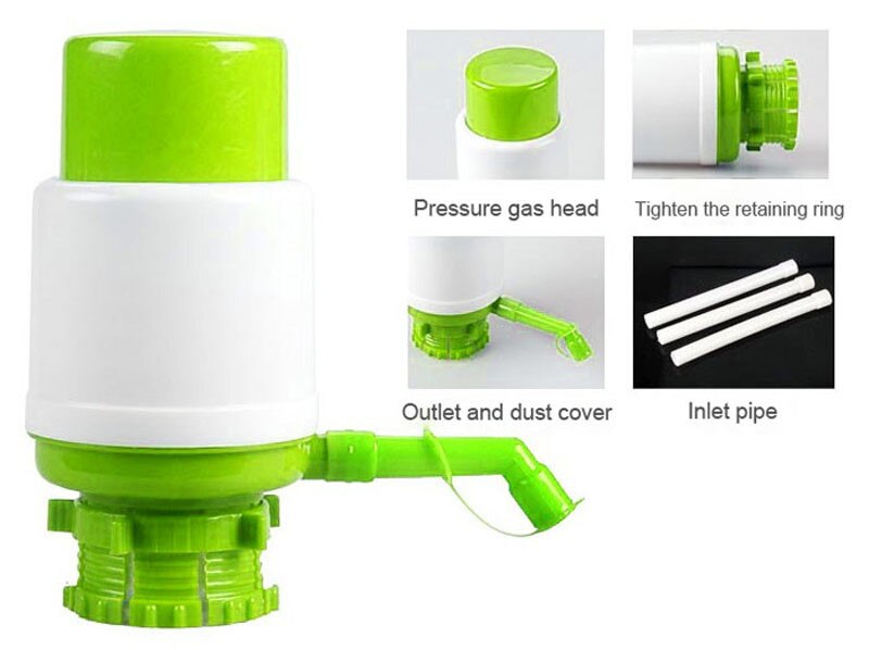 Pompe à vide manuelle Portable, bouteille d'eau potable de 5 gallons, tube amovible, distributeur innovant #50