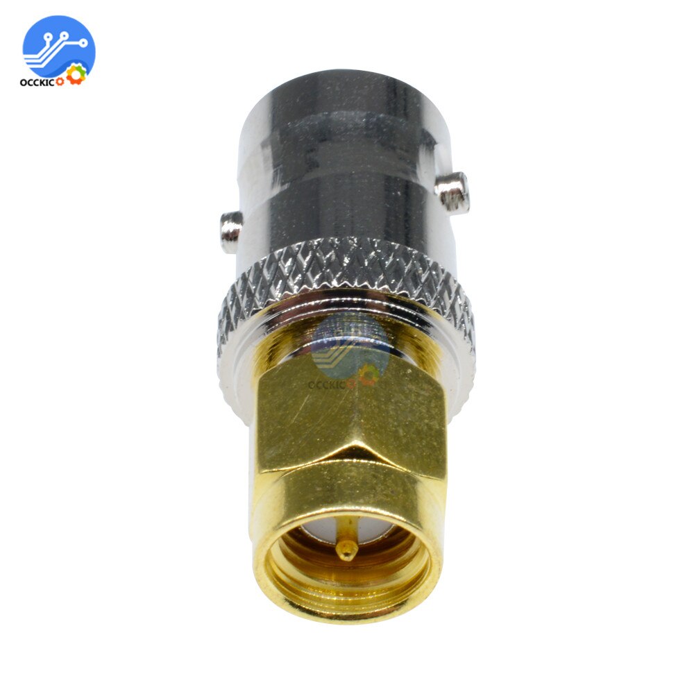 1 pcs RF Coaxial SMA Male Plug to BNC Female Connector Convert M/F Radio Antenna Connector Adapter