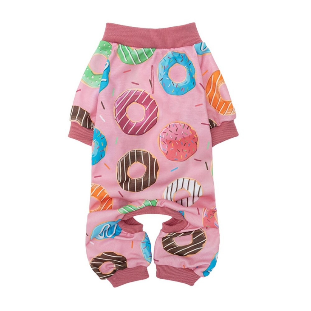 Pies bawełna Romper piżama kostium kufel kombinezony dla psów odzież odzież dla szczeniąt dla psa pajacyki cztery nogi Teddy ubrania dla kota: Style 4 / S
