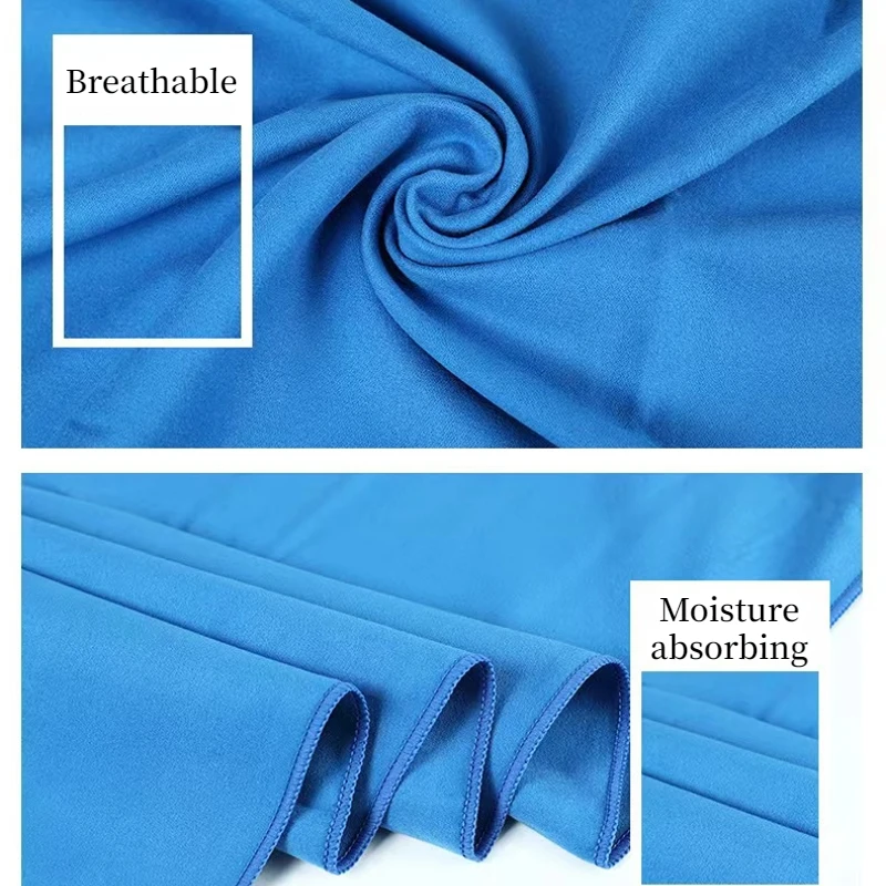 1 PC Sport Microfiber Sneldrogende Zakhanddoek Draagbare Ultralight Absorberende Handdoek Voor Zwembad Gym Fitness Yoga Strandlaken