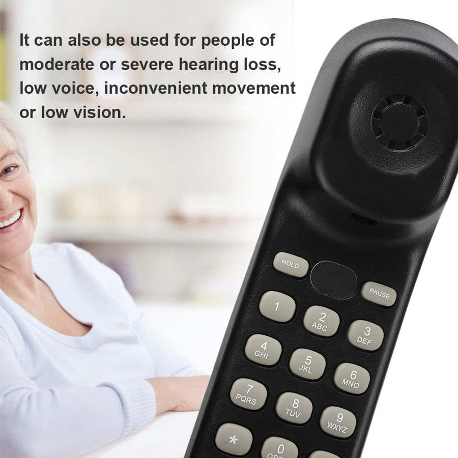 Kxt 433 engelse buitenlandse handel hangende telefoon zwart (britse telefoonlijn met willekeurige kleur) telefoon hangende telefoon