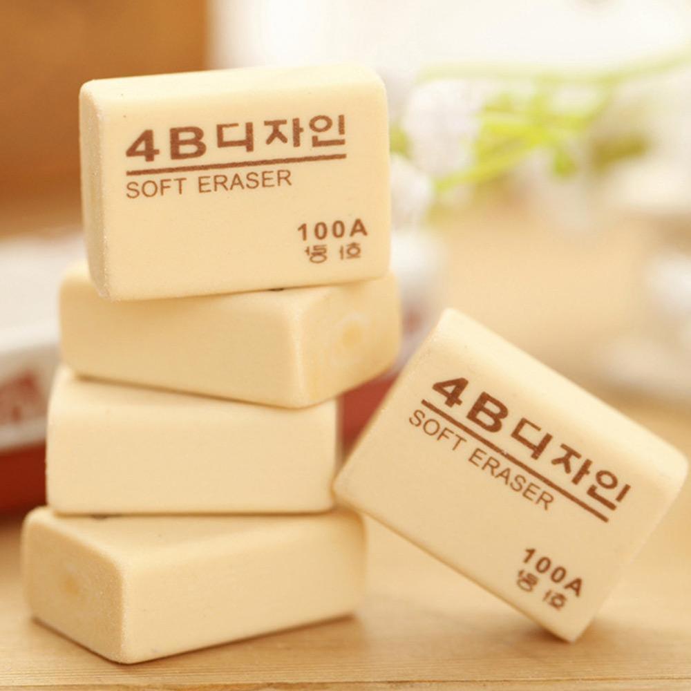 4B ołówki gumka Korea pisanie rysunek gumka gumka robić mazania-rysunek artystyczny szkolne materiały papiernicze robić szkoły biurowej
