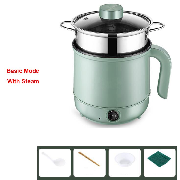 110V/220V Mini Rice Cooker Electric Cooking Machine Single/Double Layer Available Pot Multi Electric Electric Grill: Basic Mode / 220V