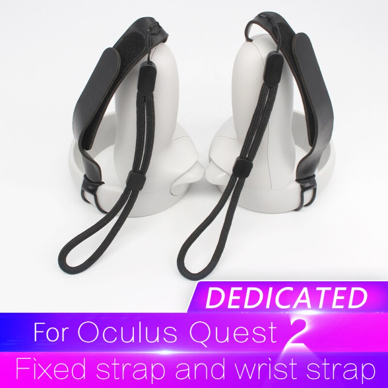 Vr Bril Polsband Voor Oculus Quest2 Virtual Reality Controle Handvat Polsband Vr Headset Anti-Fall Verstelbare Pols band