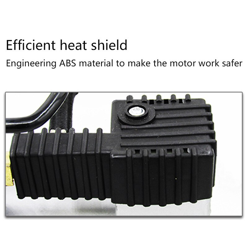 12V Tragbare Auto Elektrische Luftpumpe Pumpe Luft Kompressor 80PSI Elektrische Reifen Reifen Inflator Pumpe für für Auto Fahrräder Motorräder