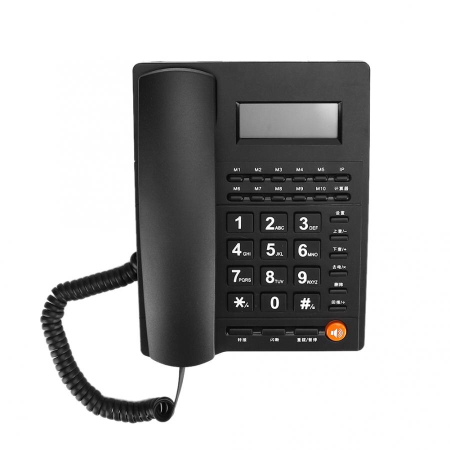Vaste telefoon zakelijk kantoor thuisgebruik vaste telefoon bureautelefoon met nummerherkenning draagbare telefoon