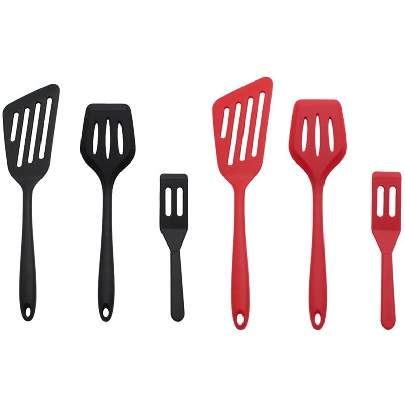 3Pcs Silicone Spatula Set Non-Stick Scraper Spatula Heat Resistant Spatula for Kitchen Cooking Baking