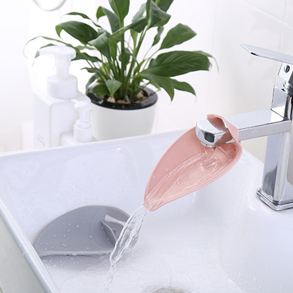 Adorable fun wash hand Bathroom Faucet Water Tap Extender Hand Washing Sink Device Kitchen Use simple develop baby autonomy