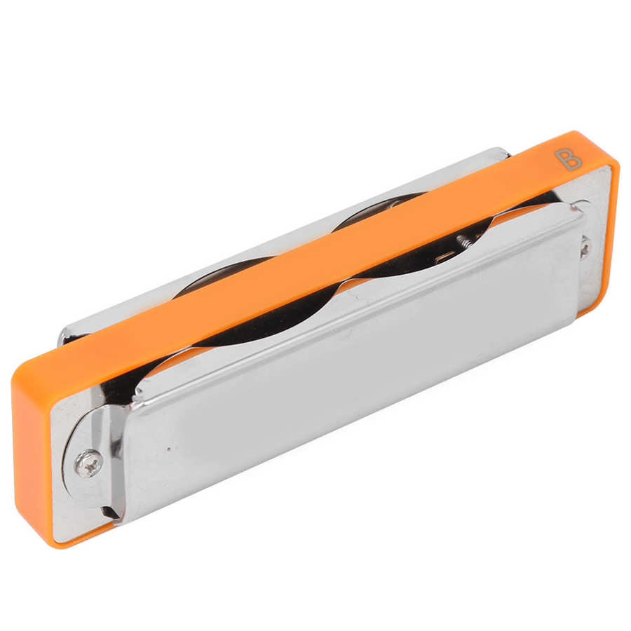 10-Hole Harmonica Blues B Key Harmonica Harp Woodwind Musical Instrument Beginner Practice AM-20D