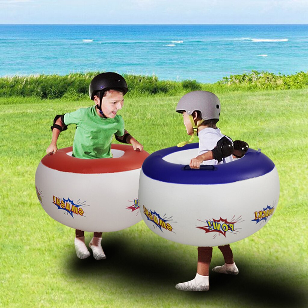 2Pcs Kids Peuters Body Opblaasbare Ballen Pak Playset Pvc Ballen Bumper Game