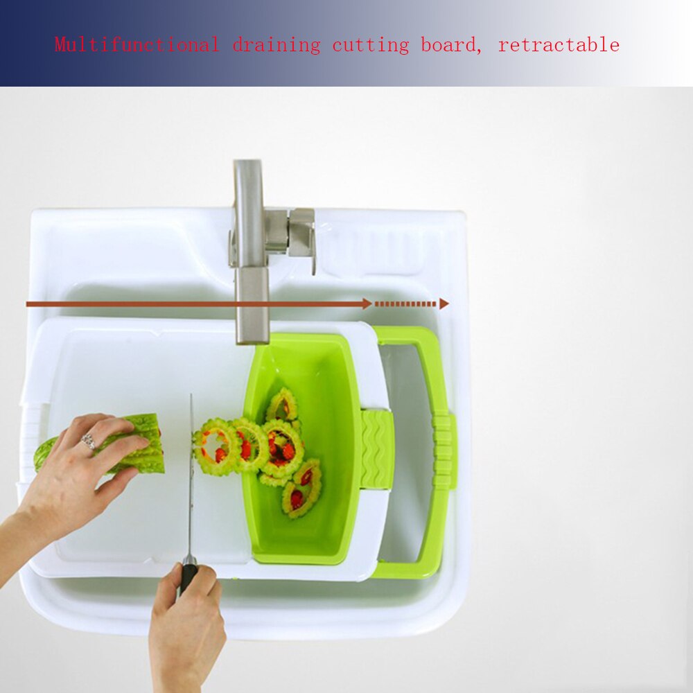 Kitchen Chopping Cutting Board Kitchen Chopping Boards Washing Basket Drain Kitchen Organizer Plastic Containers Kitchen Tools