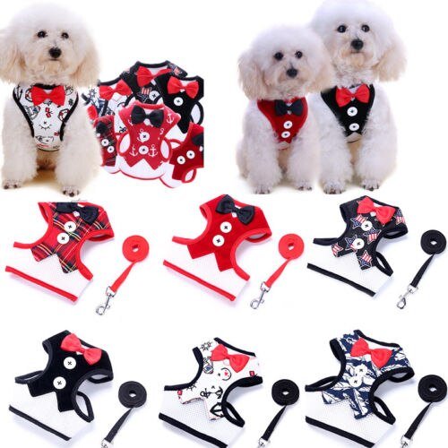 Pet Kleding Puppy Shirt Hond Wedding Tuxedo Westerse Stijl Pak Strikje Kleding Kleding Met Leash