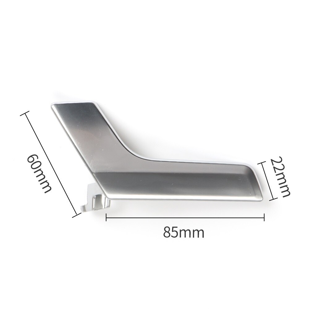 Manija cromada para puerta Interior izquierda y derecha mejorada, para Mercedes Benz W204 Clase C GLK300 C180 C200 C300