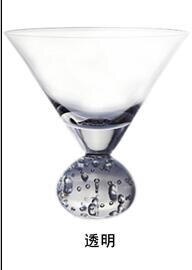 Boll färg triangel bubbla boll kopp liten vin cocktail likör glas whisky tuning bar fashionabla glas: D