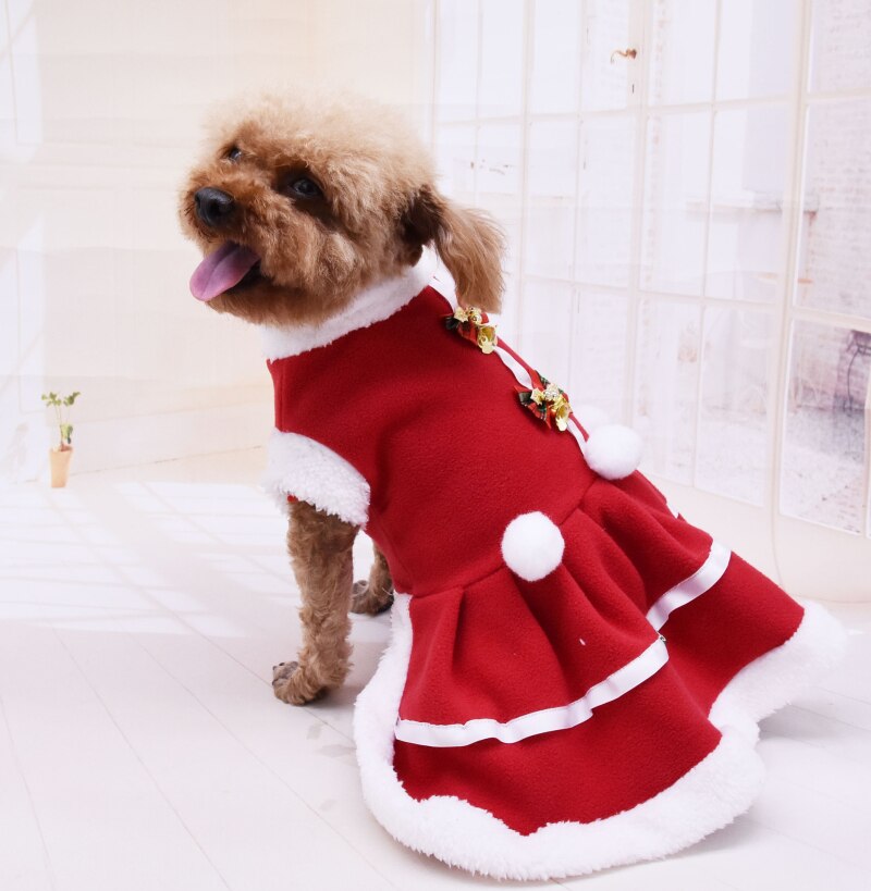 Kerst Hond Jurk Winter Hond Kleding Xmas Hond Outfit Kat Puppy Chihuahua Yorkshire Pommeren Poedel Bichon Huisdier Kostuum