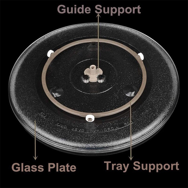 Diameter 232mm Microwave Oven Glass Round Tray Shaped Parts Rotating Ring Roller Support Turntable Ring Microwave Oven Parts