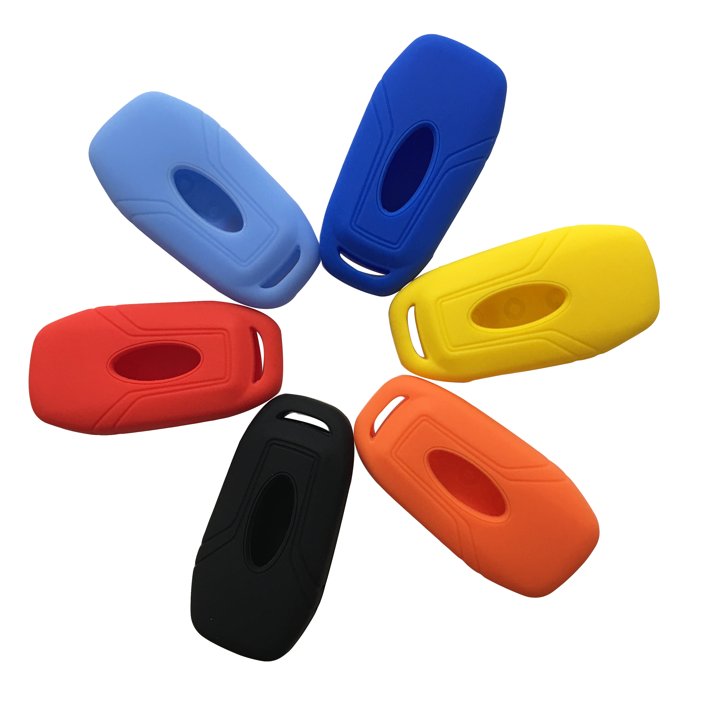 Car Key Cover Shell Skin Holder for Ford Fusion Mustang Fusion Fiesta Remote Flip Keys Case for Keychain Alarm