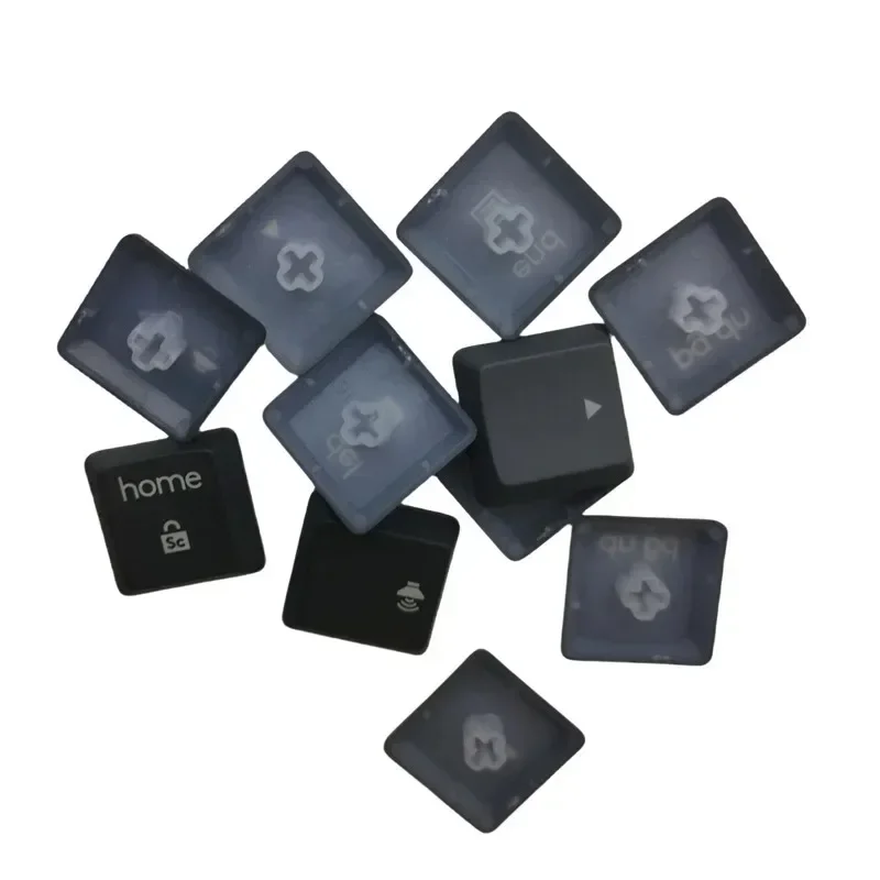 SINGLE REPLACEMENT KEYCAPS For Logitech MX Mechanical Mini KEYBOARD Graphite ash