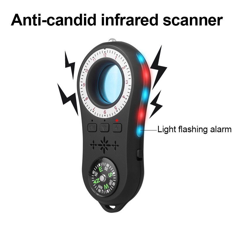 S100 Anti-Candid Infrarood Scanner Hotel Wc Anti-Monitoring Anti-Afluisteren Anti-Locatie Anti-Diefstal alarm Draadloze Detector