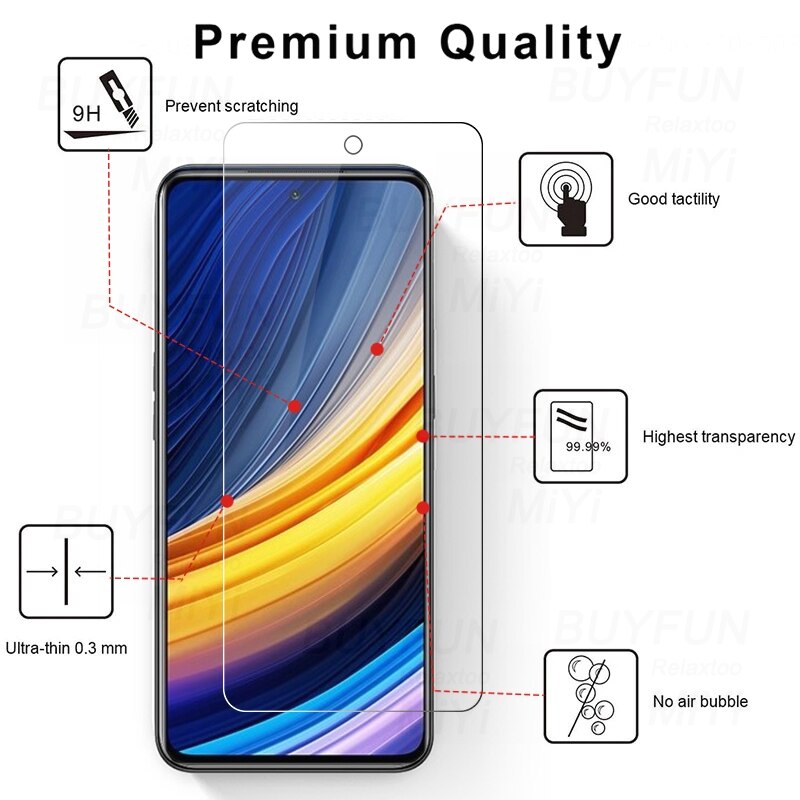 4in1 Camera Lens Protector Voor Xiaomi Poco M4 Pro Pocco Poko Little X F M 3 X3 Nfc Gt M3 f2 Pro F1 F3 5G Beschermende Glas Film