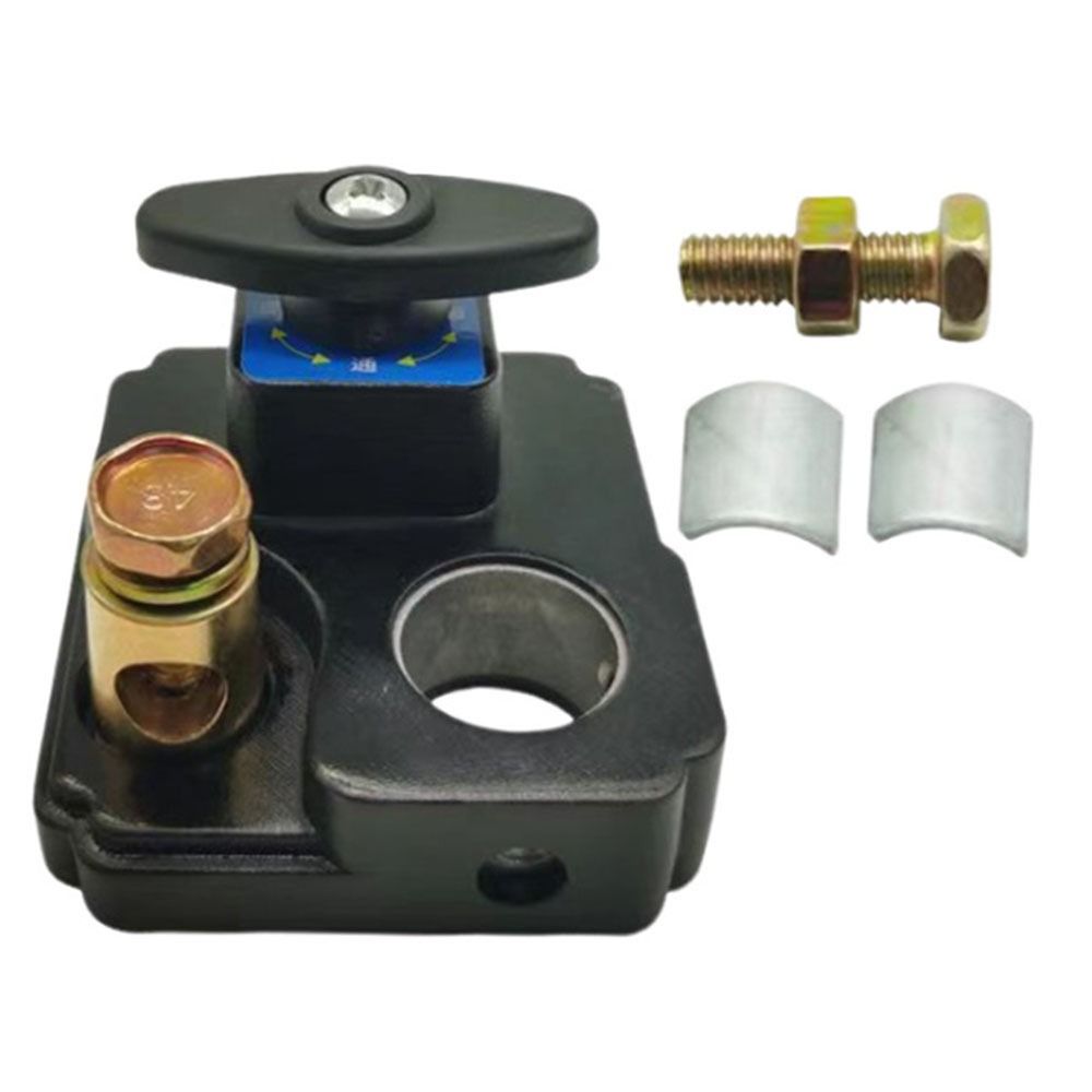 12V/24V Car Battery Disconnect Switch Disconnect Isolator Quick Cut-off Power Cutoff Switch Battery Terminal Metal