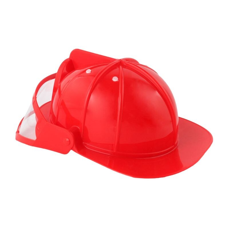 Kinderen Brandweerman Helm Firefighter Hat Fancy Dress Accessoires Kids Halloween Party Rollenspel Speelgoed E65D