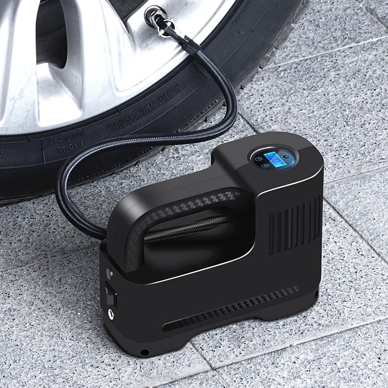150 PSI Auto Luft Kompressor DC 12V Digitale Reifen Inflator Luftpumpe Tragbare Auto Luftpumpe für Auto Motorrad LED Licht Reifen Pumpe