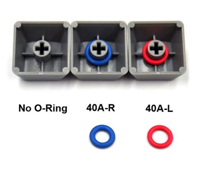 Qty 135 Pieces Rubber O-Ring Dampers dampener keycap Key Switches Mechanical Keyboard CHERRY MX