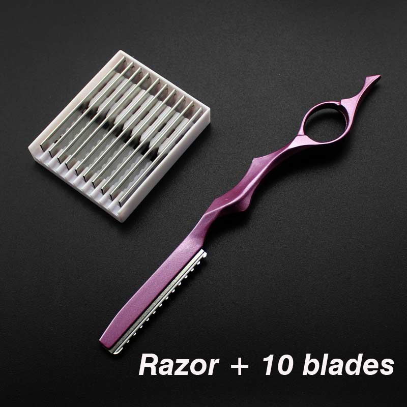 Multi-color razor, hair cutter, scraper with blade: Purple2