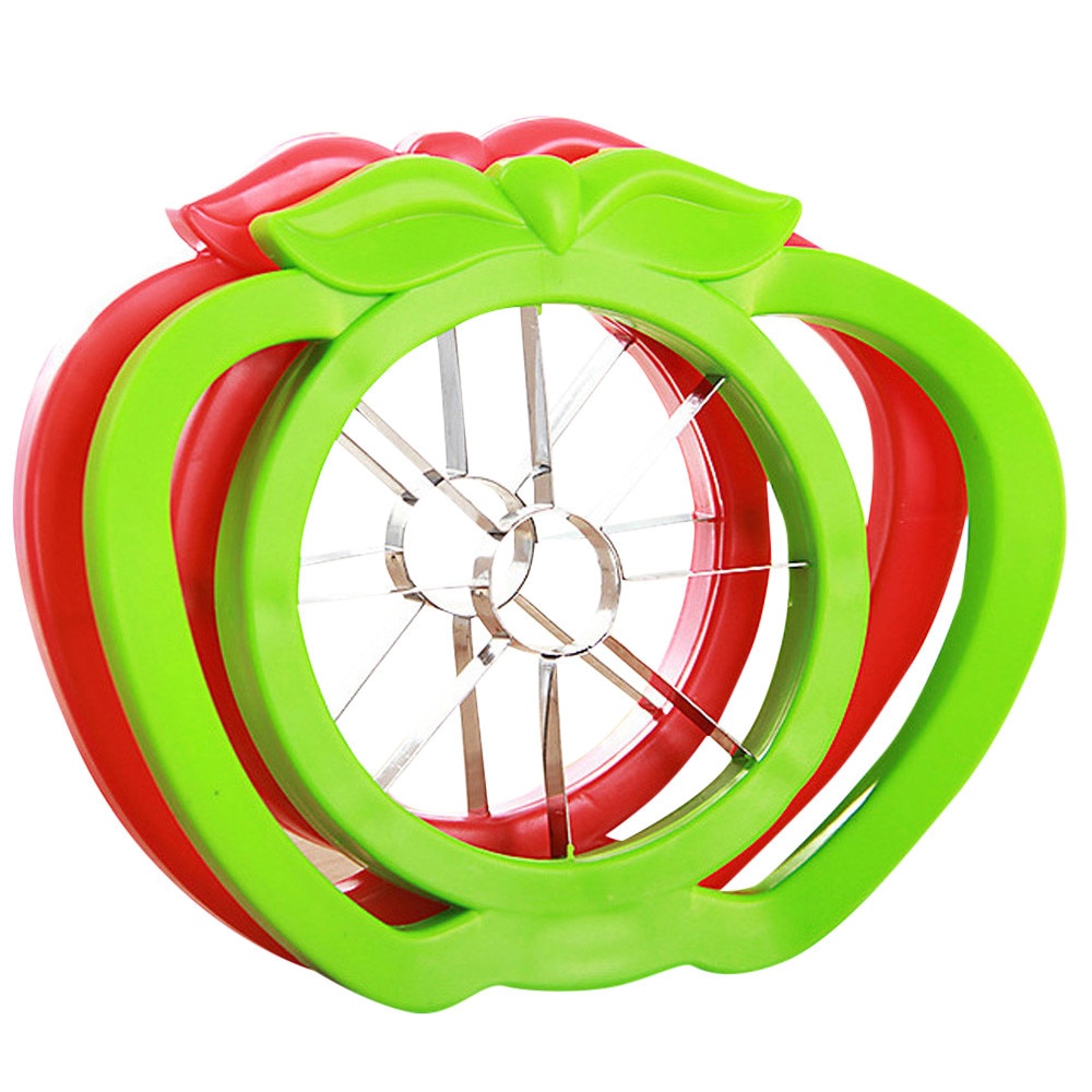 Kitchen Gadgets Stainless Steel Apple Cutter Slicer Vegetable Fruit Tools Kitchen Accessories Apple Easy Cut Slicer Cutter #T2P