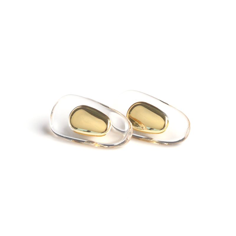Almohadillas nasales para gafas de sol, pieza nasal con Clip de repuesto, almohadillas suaves para puente nasal, protectores nasales antideslizantes, kits de reparación