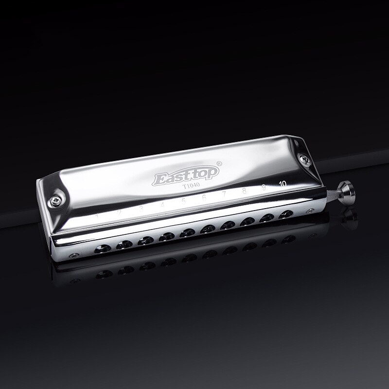 Ten-hole Chromatic Harmonica T1040 Performance 10-hole 40-tone Harmonica