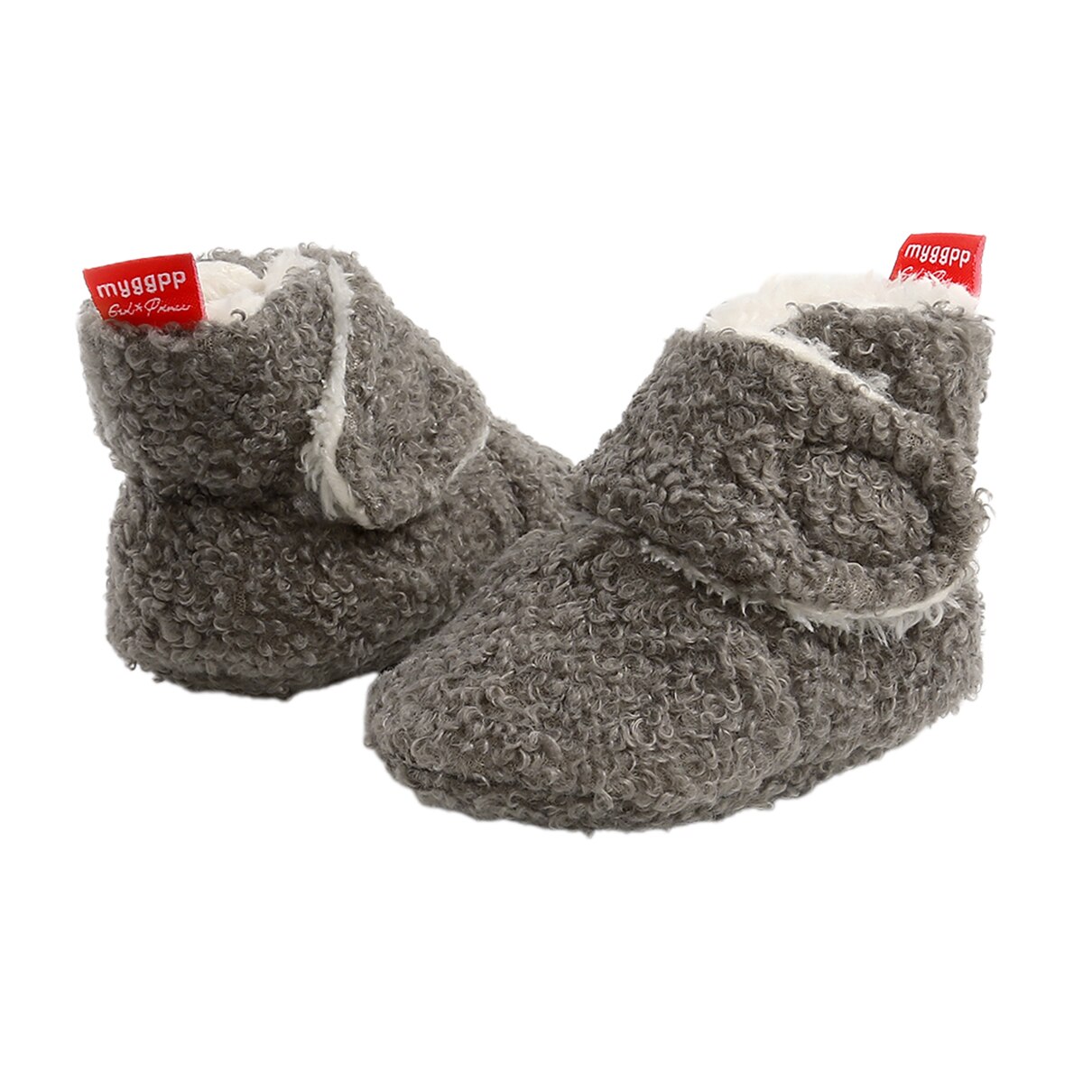 0-18m baby mysiga fleece tossor unisex spädbarn tofflor spjälsäng skor halkfri botten pojkar flickor