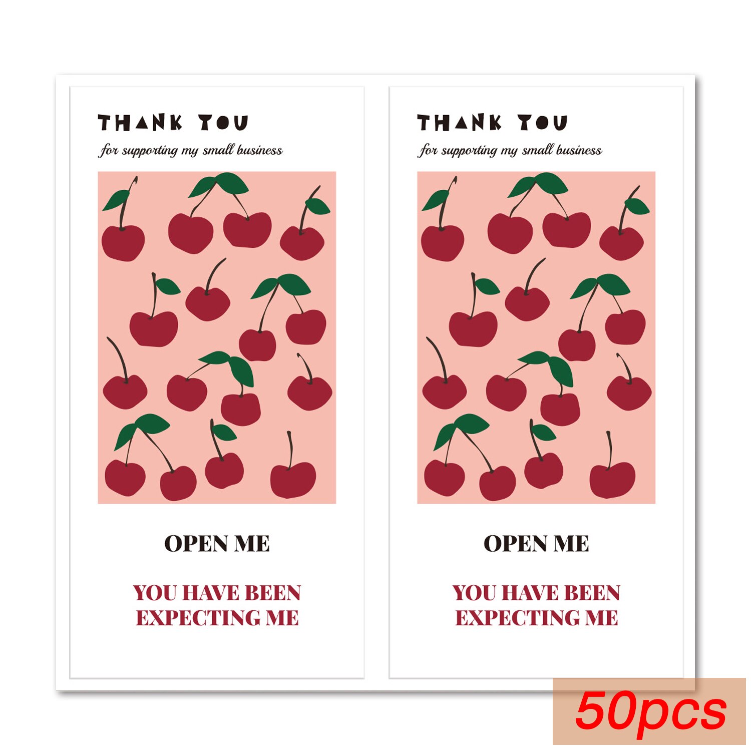 50 pezzi di adesivi di ringraziamento con fiori, etichette sigillanti per regali o adesivi decorativi per merci, adesivi sigillanti per imballaggi per piccole imprese: Luce Verde